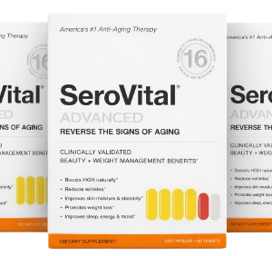 SeroVital Advanced | #1 Anti Againg Supplement (3 Pack )